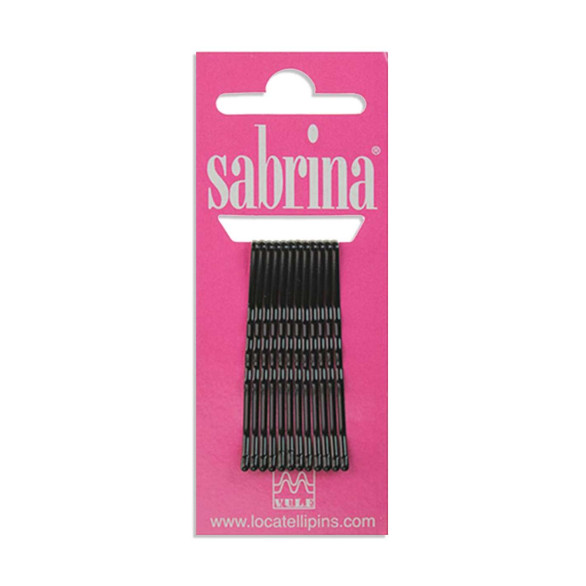 Horquillas de moño negro, 5 cm, 12 unidades