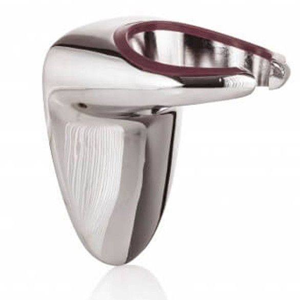 Premium soporte de secador cromado de pared