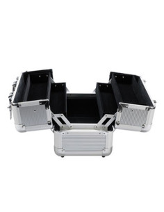 Maleta profesional plateada Small 2