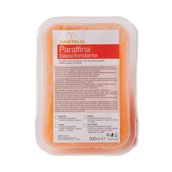 Xanitalia parafina melocotón 500 ml