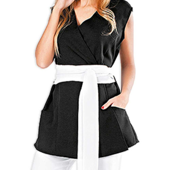 Kimono Patrizia negro talla L