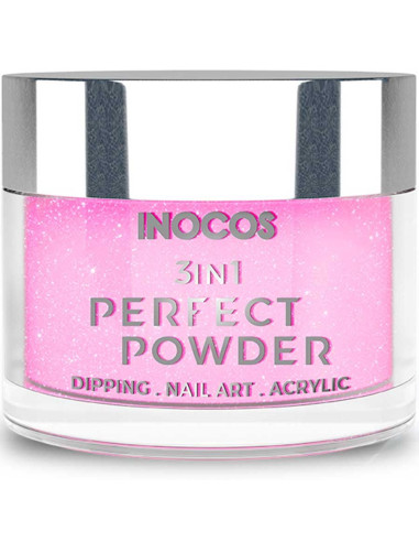 P13 Rosa Fantasia 20g Perfect Powder 3 IN 1 Inocos Dipping Powder Inocos