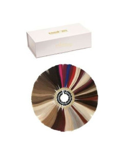 Carta de cores com cabelo natural Efeito de Cor Luxury SHE Acessórios para Extensões