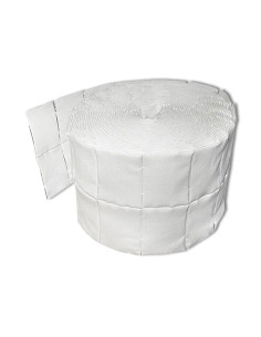 Compresas de celulosa 4 x 5 cm, rollo de 1000 unidades