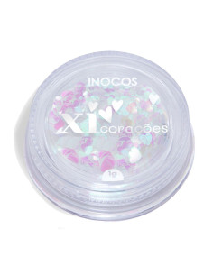INOCOS Xi Coração glitter blanco holo 1 g