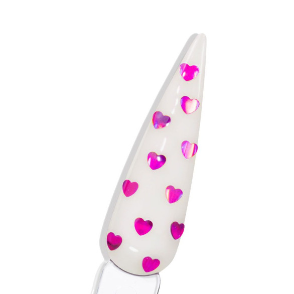 INOCOS Xi Coração glitter rosa 1 g