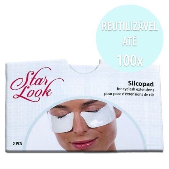 Silcopads almohadillas de silicona para pestañas, un par