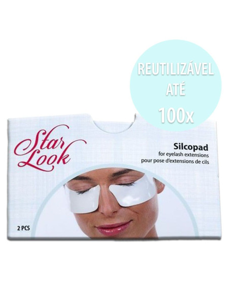 Silcopads almohadillas de silicona para pestañas, un par