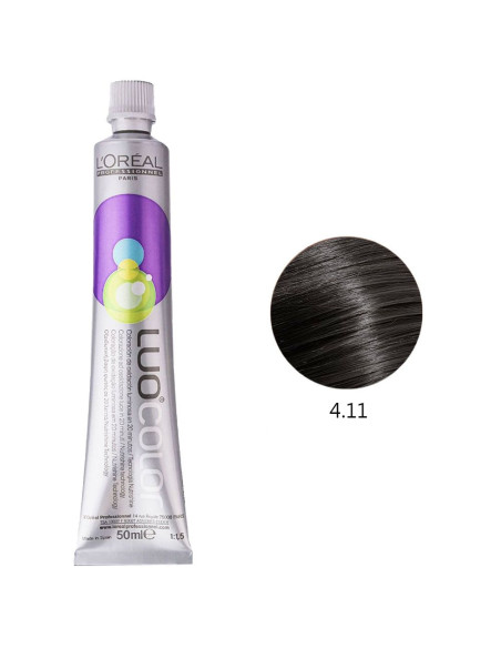 LuoColor 4.11 Cinzas 50ml L'Oreal Profissional | DESC LuoColor L'Oreal