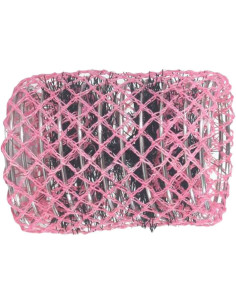Rulos Mise rosa 45 mm, 12 unidades
