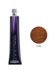 Coloração L'Oréal Profissional DiaLight 7.43 Louro Acobreado Dourado 50ml DiaLight L'Oreal 2