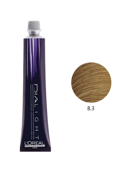 Coloração L'Oréal Profissional DiaLight 8.3 Louro Claro Dourado 50ml DiaLight L'Oreal