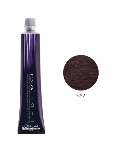 Coloração L'Oréal Profissional DiaLight 5.52 Castanho Claro Acaju Irisado 50ml DiaLight L'Oreal