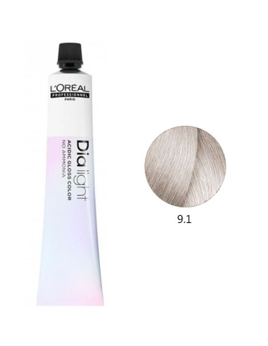 Dialight 9.1 Milkshake Cinza - L'Oreal Profissional DiaLight L'Oreal