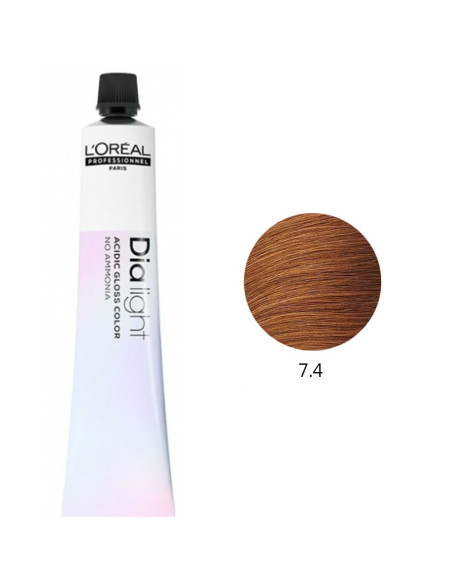 DiaLight 7.4 Louro Acobreado L'Oreal Professional DiaLight L'Oreal