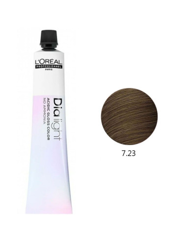 DiaLight 7.23 Louro Irisado Dourado L'Oreal Profissional DiaLight L'Oreal