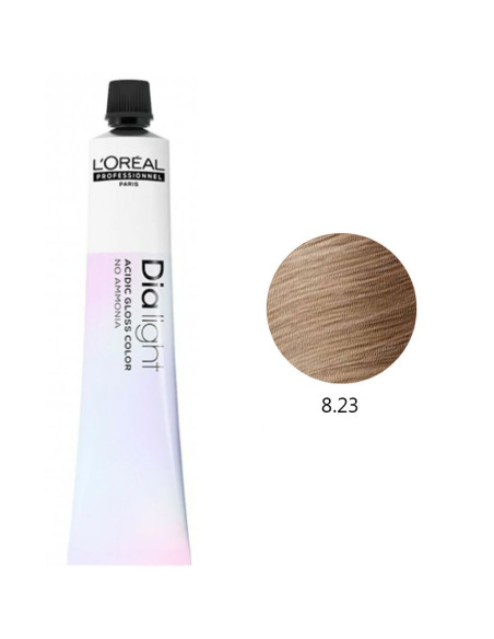 DiaLight 8.23 Louro Claro Irisado Dourado L'Oreal Professional DiaLight L'Oreal