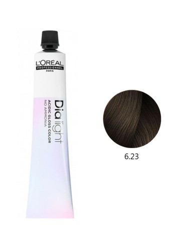 DiaLight 6.23 Louro Escuro Irisado Dourado L'Oreal Professional DiaLight L'Oreal