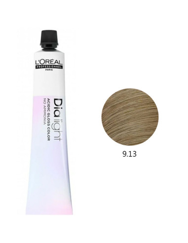 DiaLight 9.13 Louro Muito Claro Bege Cendré L'Oreal Professionnel DiaLight L'Oreal