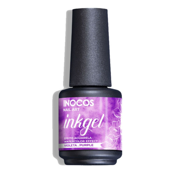 INOCOS Ink Gel violeta efecto acuarela 15 ml