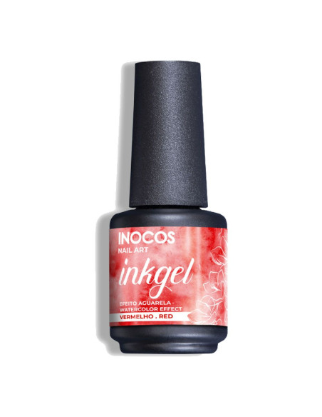 INOCOS Ink Gel rojo efecto acuarela 15 ml