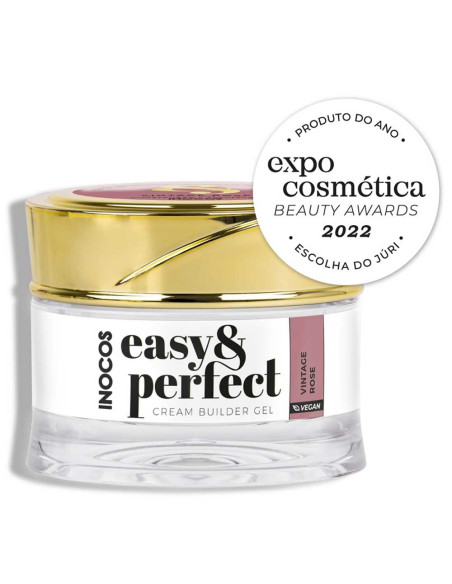 Gel Easy & Perfect Vintage Rose 30gr Inocos easy & perfect