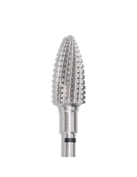 Broca Oval Carbono 6x15mm nº2- INOCOS Ponteiras para Broca de Unhas