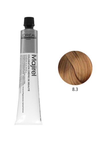 Majirel 8.3 Louro Claro Dourado 50ml Loreal Profissional Majirel L'Oreal