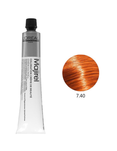 Majirouge 7.40 Acobreados 50ml Loreal Profissional Majirouge L'Oreal