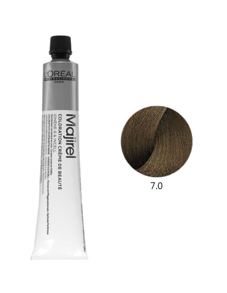 Majirel 7.0 Louro Profundo 50ml Loreal Profissional Majirel L'Oreal