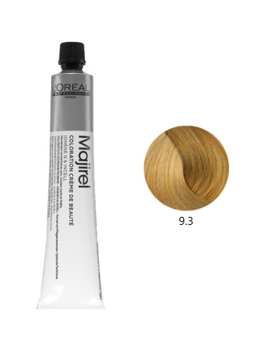 Majirel 9.3 Louro Muito Claro Dourado 50ml Loreal Profissional Majirel L'Oreal