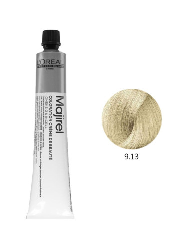 Majirel 9.13 Louro Muito Claro Beige Cendré 50ml Loreal Profissional Majirel L'Oreal