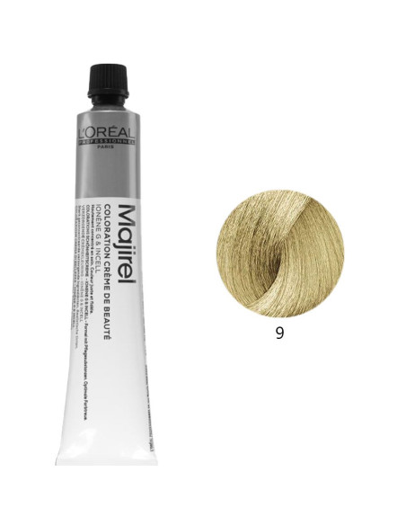 Majirel 9 Louro Muito Claro 50ml Loreal Profissional Majirel L'Oreal