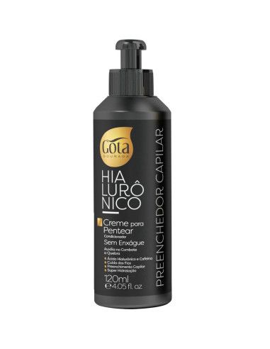 Creme de Pentear Preenchedor Hialurônico 120ml - Gota Dourada DESC. Gota Dourada