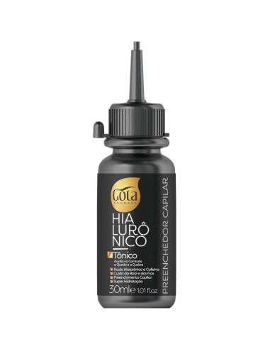 Tónico Preenchedor Hialurônico 30ml  - Gota Dourada Gota Dourada