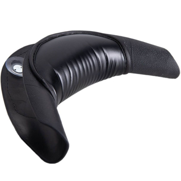 Den protector de cuello negro con ventosas