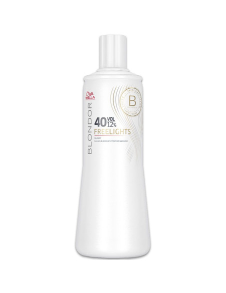 Oxidante 40Vol. Creme Blondor Freelights 1000ml - Wella Wella Oxidantes & Descolorantes