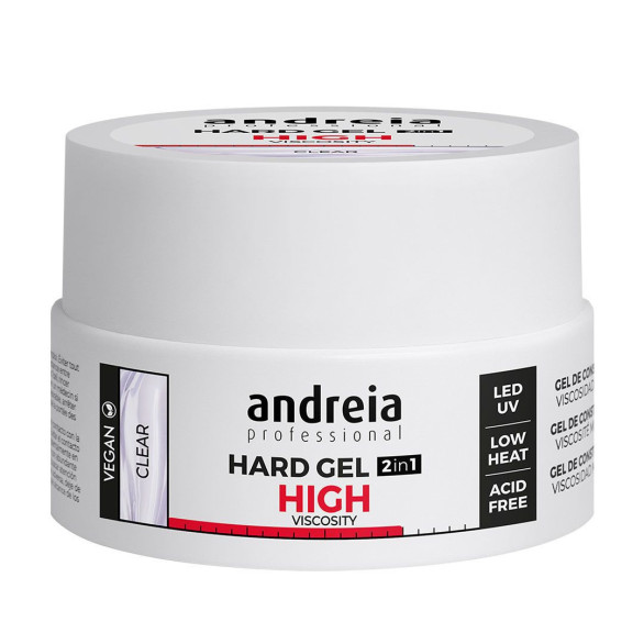 Andreia Hard Gel 2 en 1 Clear 22 g