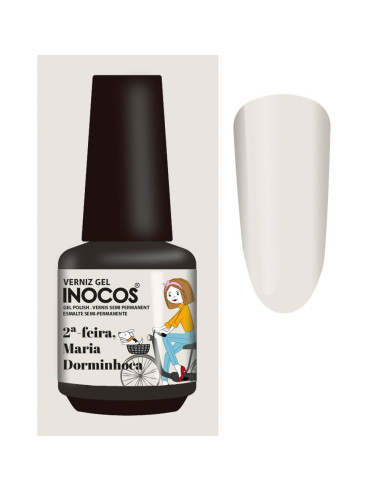 2ª Feira Maria Dorminhoca Verniz Gel 15ml - Inocos INOCOS Verniz Gel