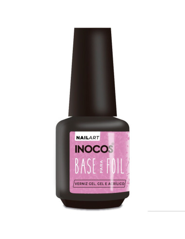 Base para Foil - Verniz Gel / Gel e Acrílico 15ml Inocos INOCOS Nail Art