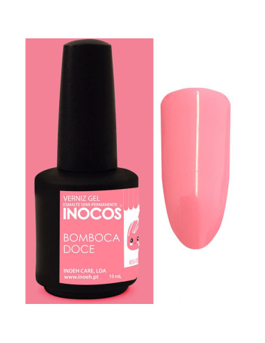 Bomboca Doce Verniz Gel 15ml Inocos INOCOS Verniz Gel