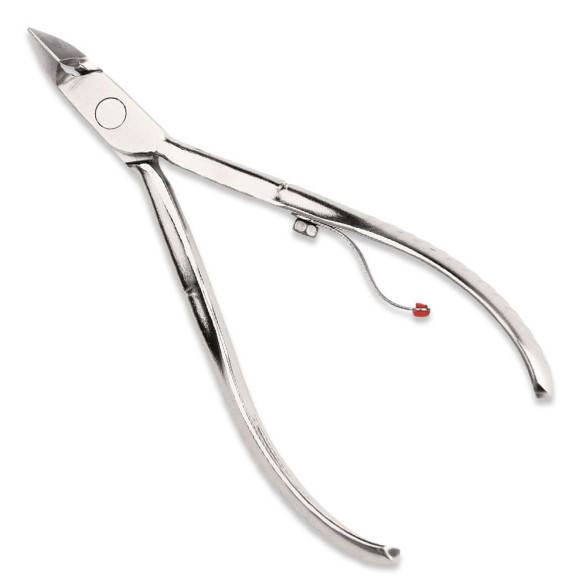 Mundial 778 alicate de cutículas y espátula doble inox
