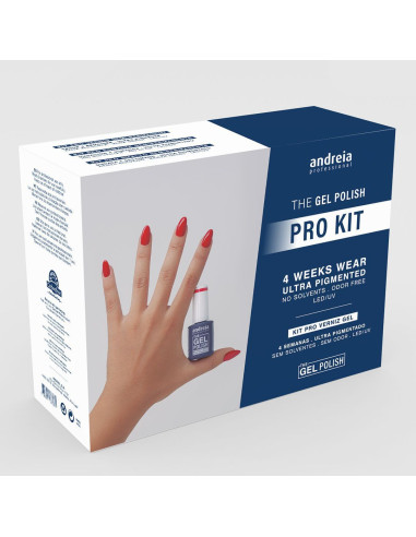 Kit The Gel Polish Pro - Andreia Professional Gel Construção Andreia