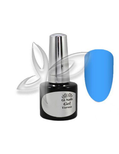 Verniz Gel Azul Céu 8ml Verniz Gel     GLNAILS 