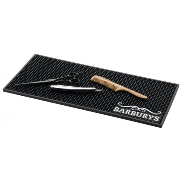Barburys alfombrilla de barbero antideslizante