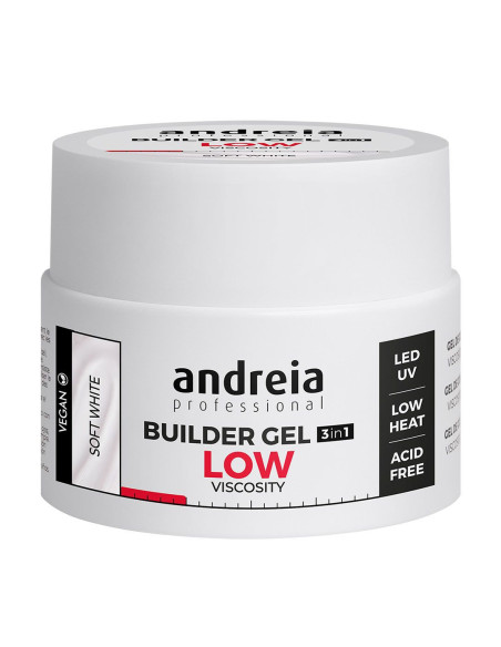 Andreia Builder Gel 3 en 1 Soft White 44 g