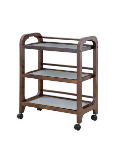 Weelko Assist carrito de madera de 3 estantes