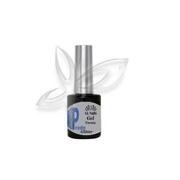 GL Nails esmalte semipermanente glitter Prado 8 ml