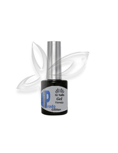 Verniz Gel glitter Prado 8 ml Verniz Gel     GLNAILS 