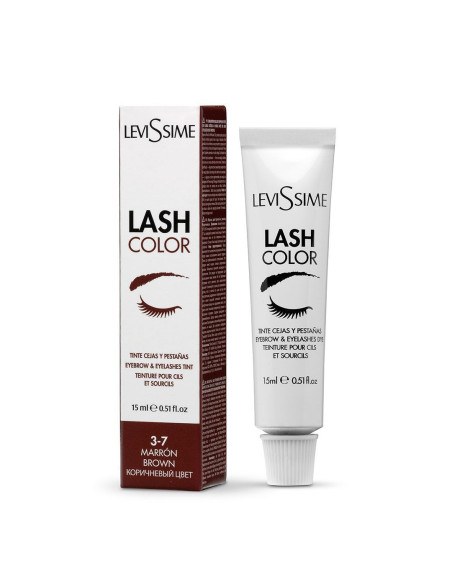 Levissime - Coloração Pestanas /Sobrancelhas Lash Cor Castanho 15ml Coloração de Pestanas